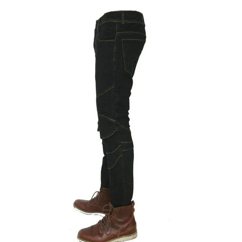 Мотоциклетные штаны Volero классические прямые свободные велосипедные джинсы