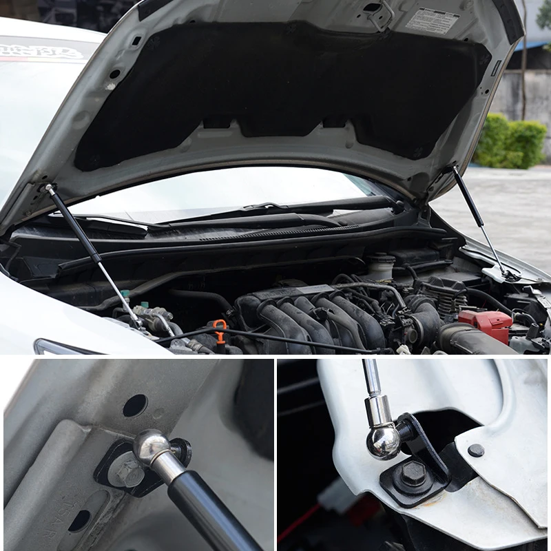 Для Honda Fit Jazz 2014-2019 автомобильные аксессуары стальная передняя крышка двигателя