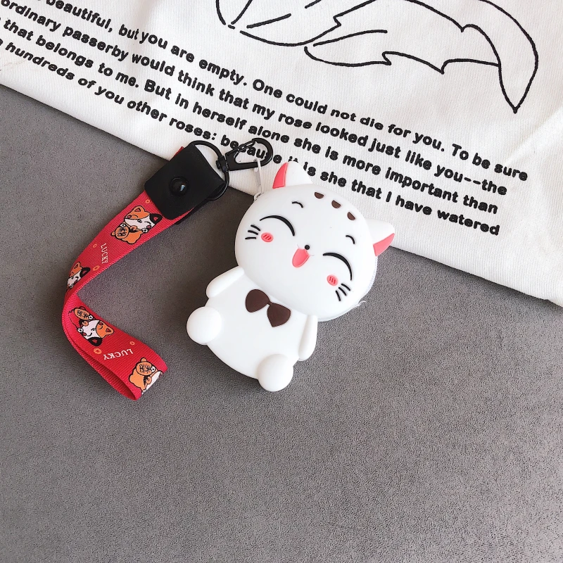 as picture show Милая сумка для наушников на молнии, мини-бокс для Airpods, чехол для хранения наушников, мультяшный чехол, мягкая силиконовая сумка для переноски, держатель для карт - Цвет: as picture show