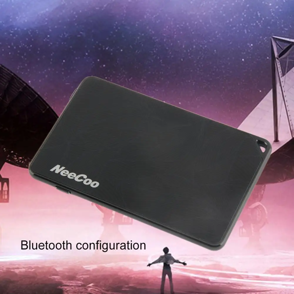 NEECOO две sim-карты двойной режим ожидания Bluetooth 4,0 адаптер для карт памяти для Iphone SE/5S/6/6 Plus/6 S черный