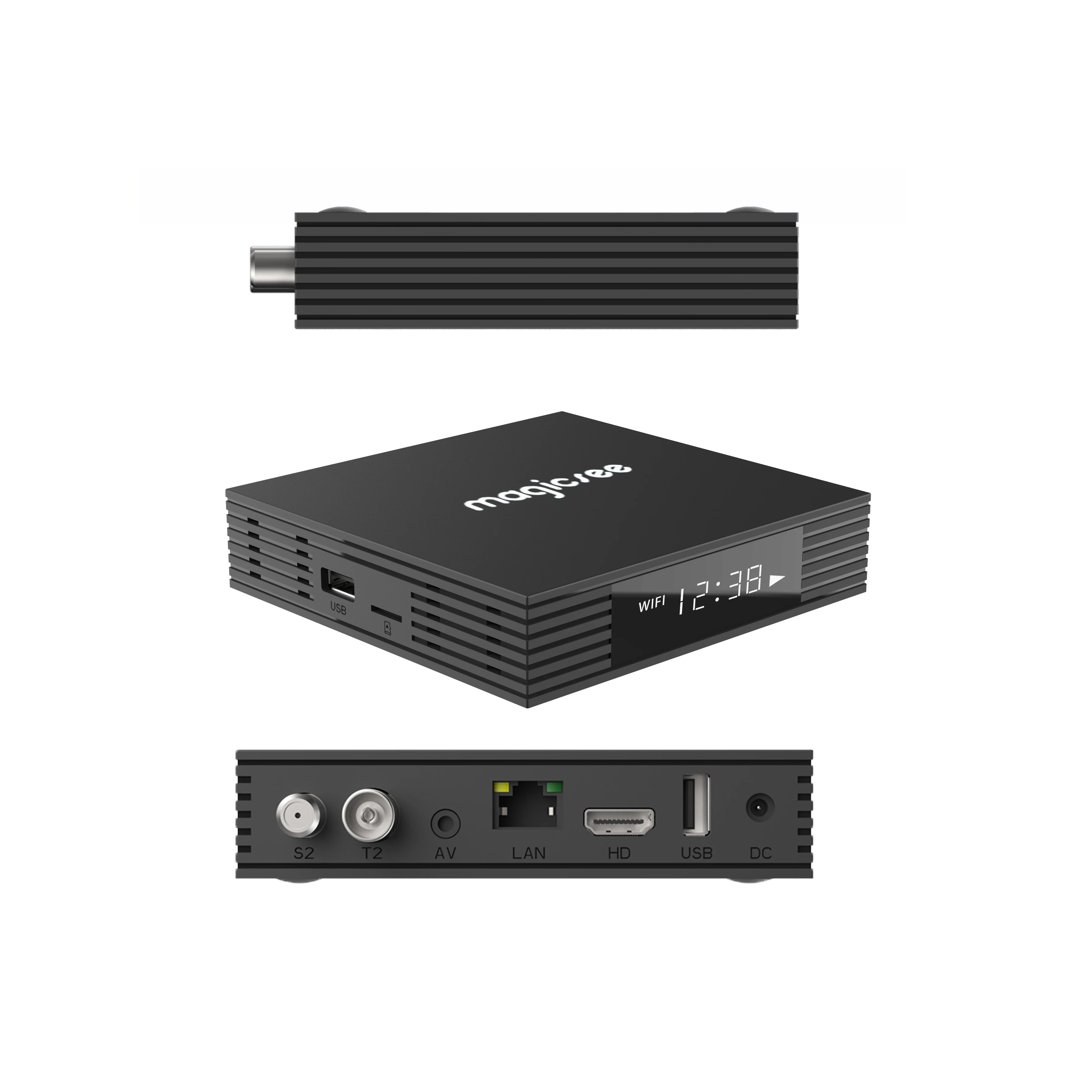 C500 MINI 4K Amlogic S905W 1 ГБ/2 ГБ ОЗУ 8 ГБ/16 Гб ПЗУ Android 9 2 4G/5 ГГц двухдиапазонный wifi android + dvb