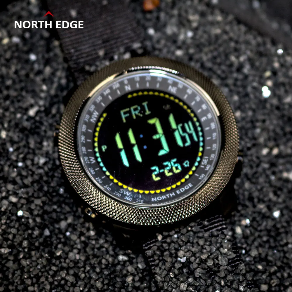 Смарт-часы North Edge Apache мужские спортивные умные часы для бега альпинизма