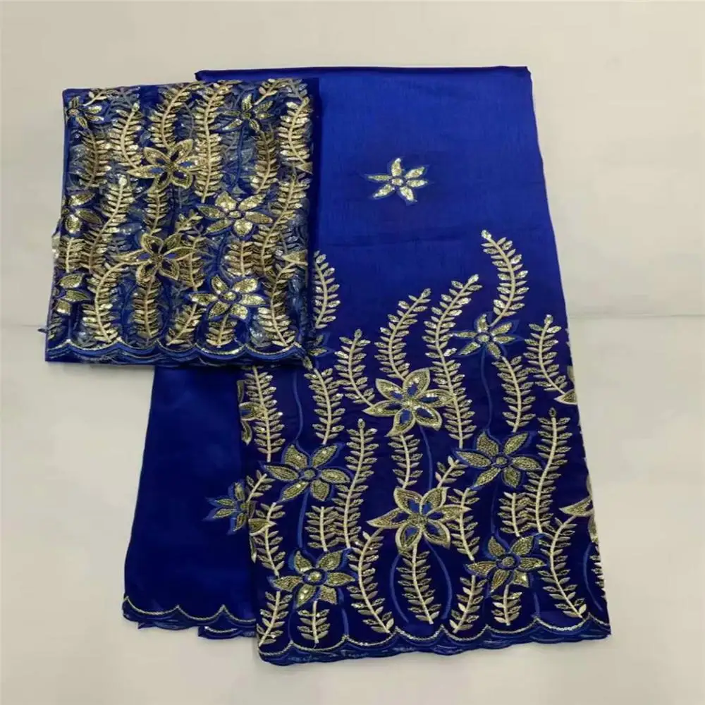 Африканский Джордж кружевная ткань с блузка индийский лимон зеленый французский