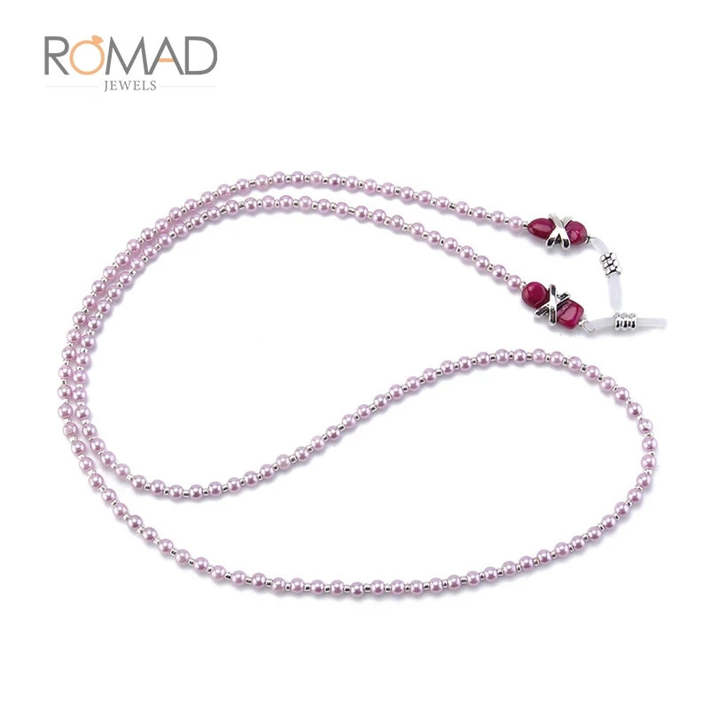 Ожерелье для очков с искусственным жемчугом | Украшения и аксессуары