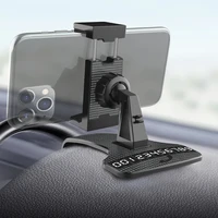 xmxczkj hud universal car dashboard cell phone holder 360%c2%b0 adjustable clip gps navigation car bracket for iphone 8 11 12 samsung