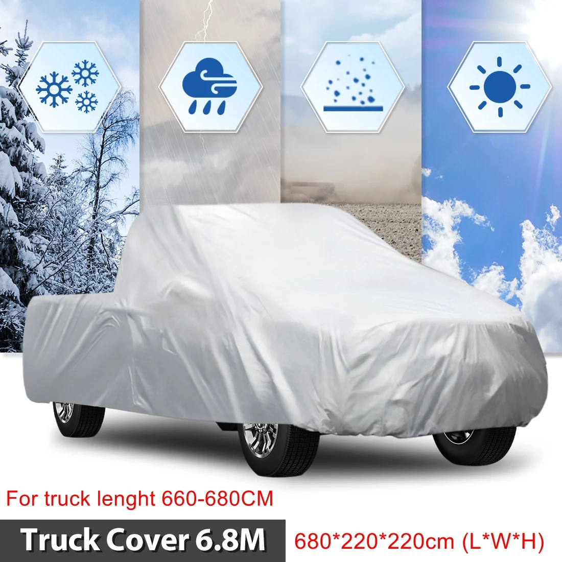 Водонепроницаемая Защитная крышка UXCELL 6 5 м 8 м|indoor car cover|car coverscar cover indoor |