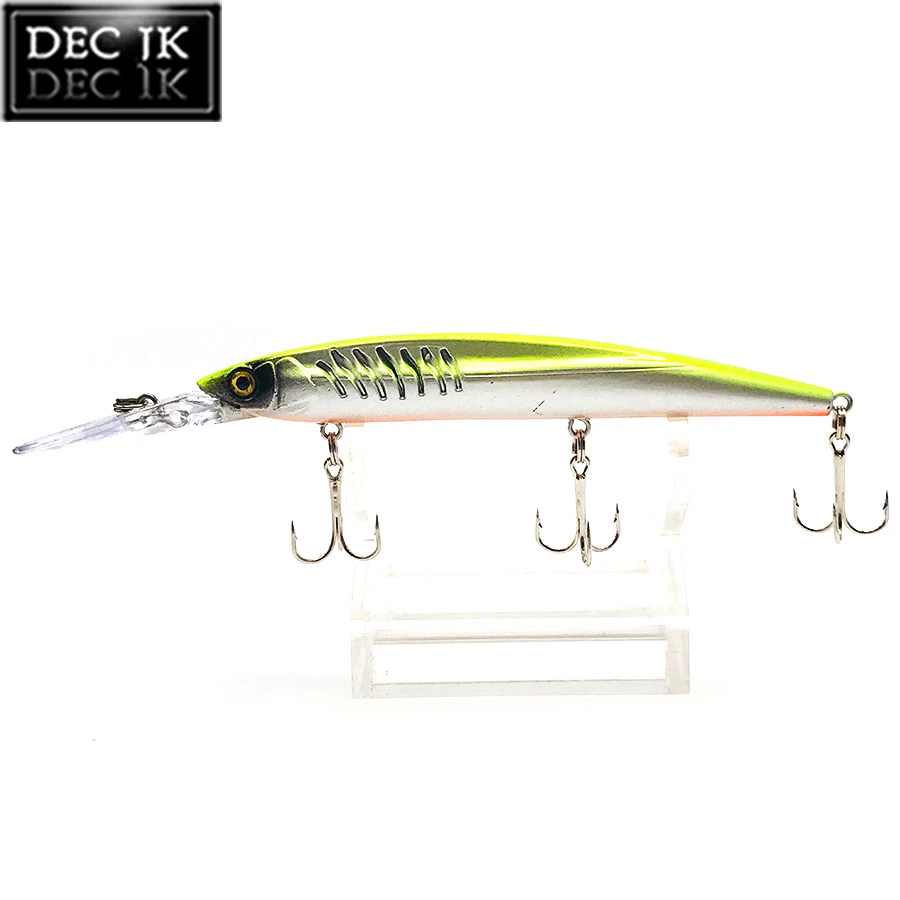 C3 1PCS Jerkbait гольян Кривошипные приманки для рыбы ing воблеры Щука поддельные/Искусственные/большие приманки плавающая приманка для рыбы Глубокая/твердая/Поверхностная приманка фенечки сома - Цвет: C3 1PCS