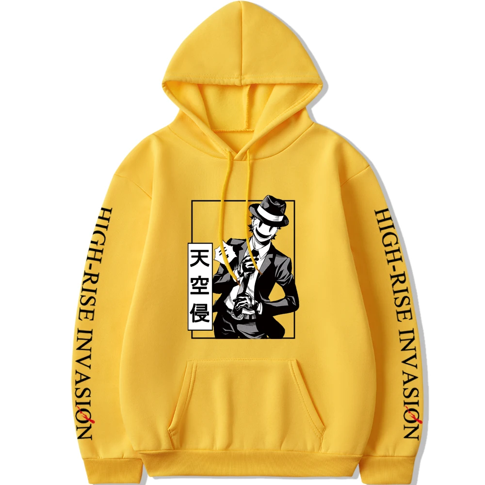 

Anime High Rise Invasion Hoodies Women Aesthetic Sniper Mask Clothing Oversized Sweatshirts Tops Pullovers Casual Streetwear
