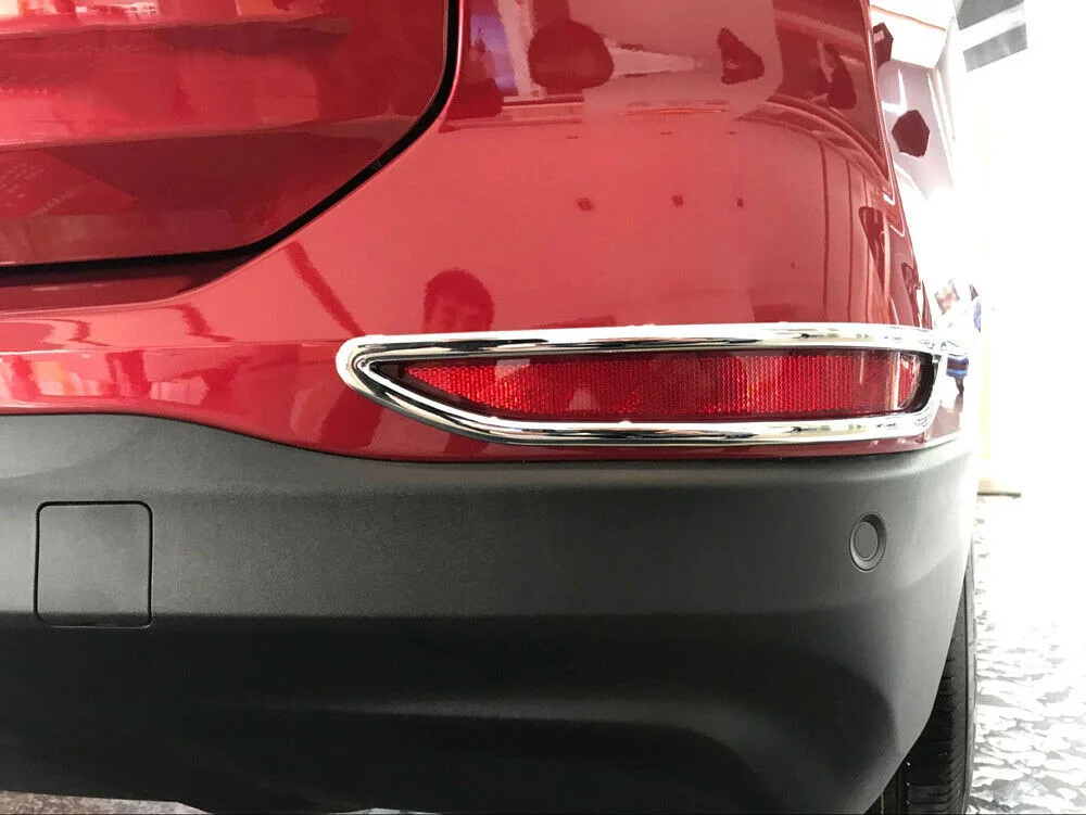 

Для Chevrolet Equinox 2018-2020 из 2 предметов ABS Хромовая лампа заднего противотуманного фонаря накладка модификация автомобиля автозапчасти