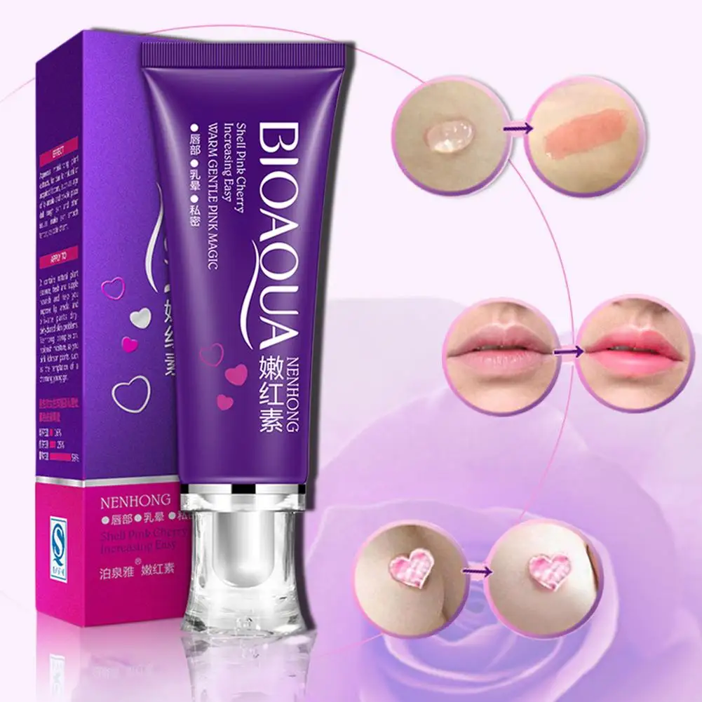 

New Packaging Girls' Vaginal Lips Private Part Pink Underarm Intimate Whitening Dark Nipple Bleaching Skin Care Silky Body Cream