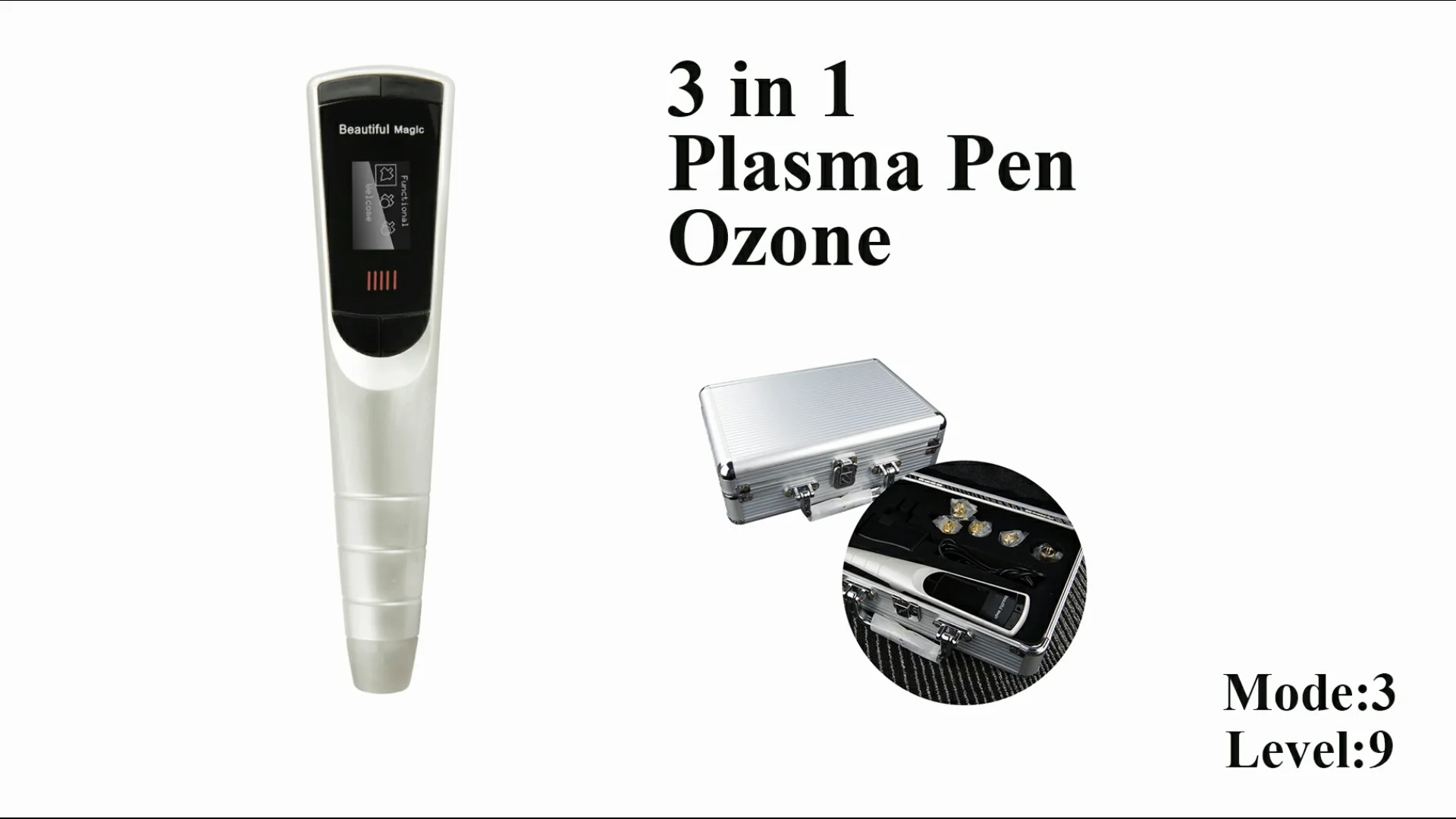 

new 3 in 1 ozone plasma laser health skin wrinkle removal plasmas pen spot remover