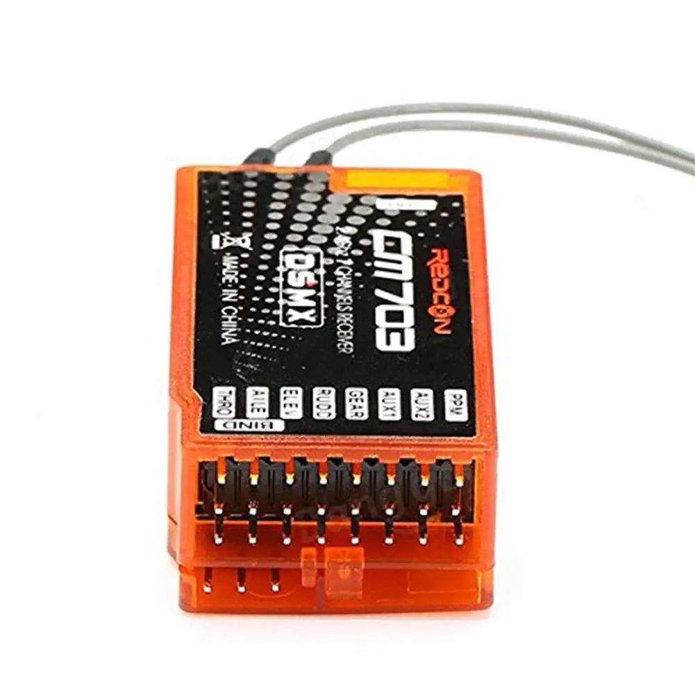 Redcon CM703 2 4G 7CH для DSM2/DSMX совместимый приемник с выходом PPM | Игрушки и хобби