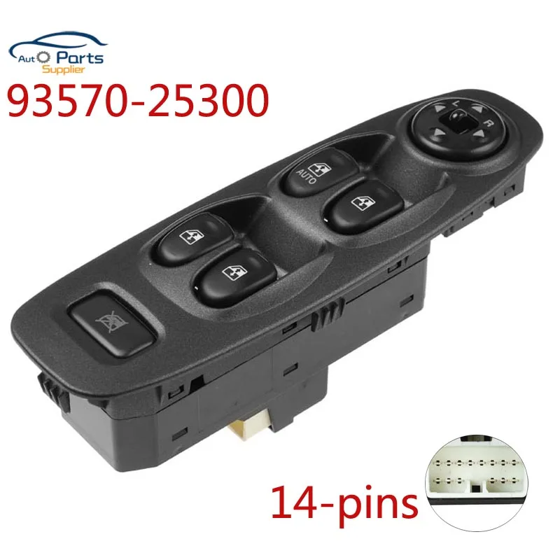 

New 93570-25300 9357025300 For Hyundai Accent 2002-2006 Car Left Drivers Side Power Window Switch Auto Parts