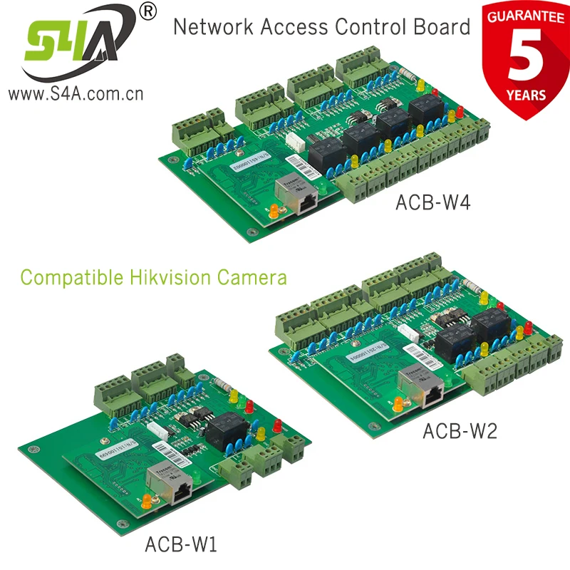 1 дверный сетевой контроллер доступа WG2001.Net включает в себя SDK и протокол TCP/IP Wiegand