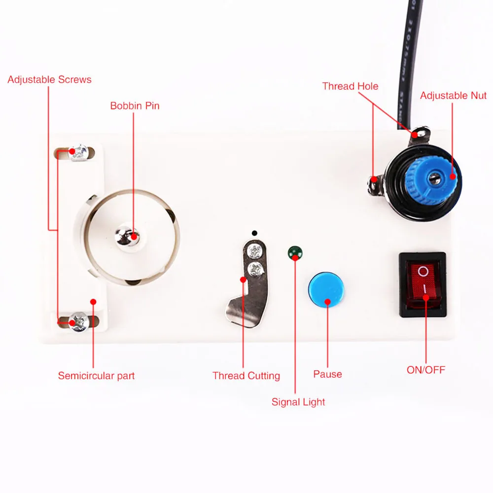 Интеллектуальная машинка для шпульки электрическая автоматическая стойка ниток