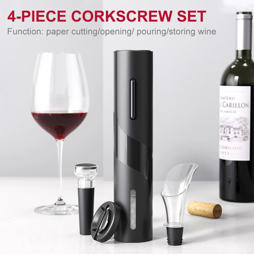 Автоматический Консервооткрыватель Бутылки Вина Штопор нажатием одной кнопки
