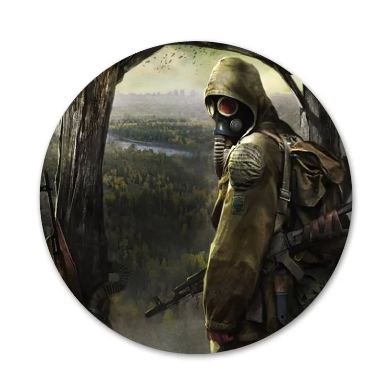 Stalker Clear Sky Badge Брошь заколка аксессуары для одежды рюкзака украшения в подарок |