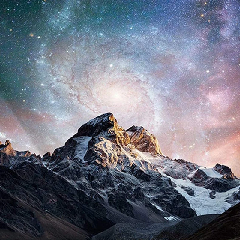 

Tapestry with Starry Night View,Wall Hangings Tapestries,for Bedroom Decoration,130X150cm