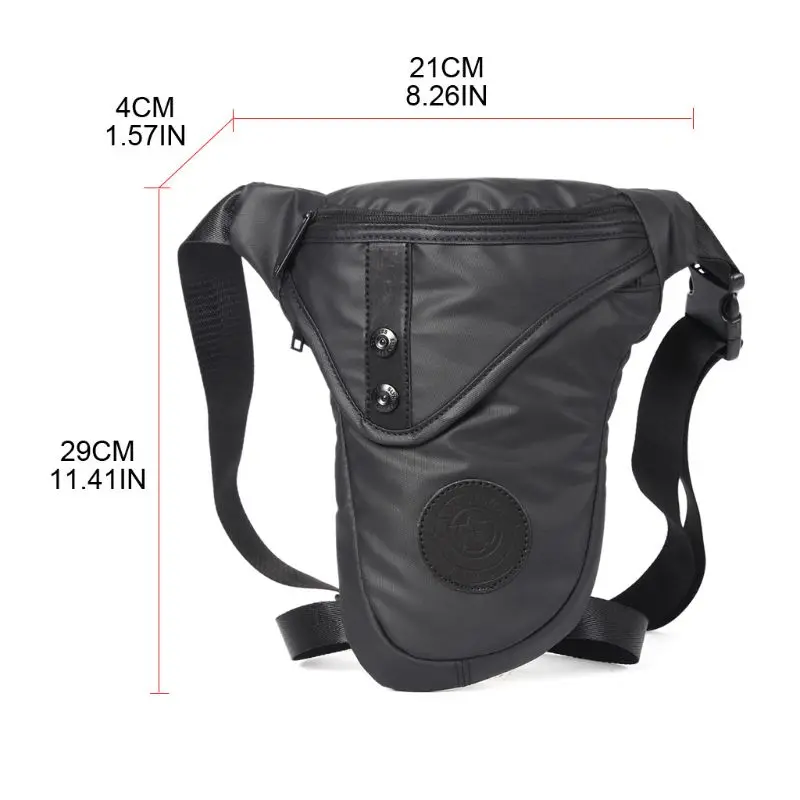 

Multifunctional Drop Leg Bag Motorcycle Thigh Waist Fanny Pack Pouch Portable Outdoor Walking Hiking Storage Bag G5AE