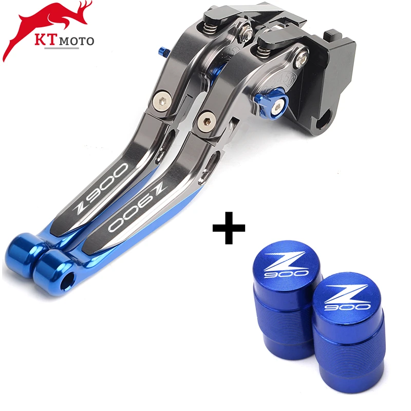 New For Kawasaki Z900 Z 900 2017-2021 2020 Tire Valve caps Cover &amp Motorcycles Folding Extendable adjustable Brake Clutch Levers |