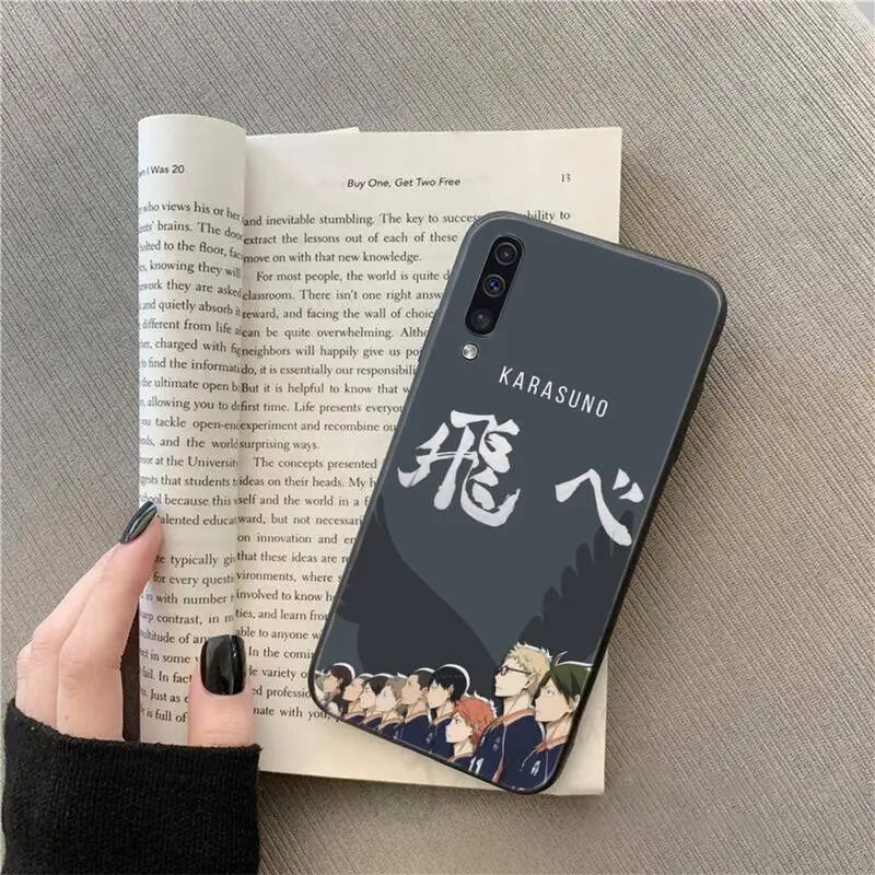 

Volleyball Junior Haikyuu Japan anime Phone Cases For Samsung galaxy S 9 10 20 A 10 21 30 31 40 50 51 71 s note 20 j 4 2018 plus