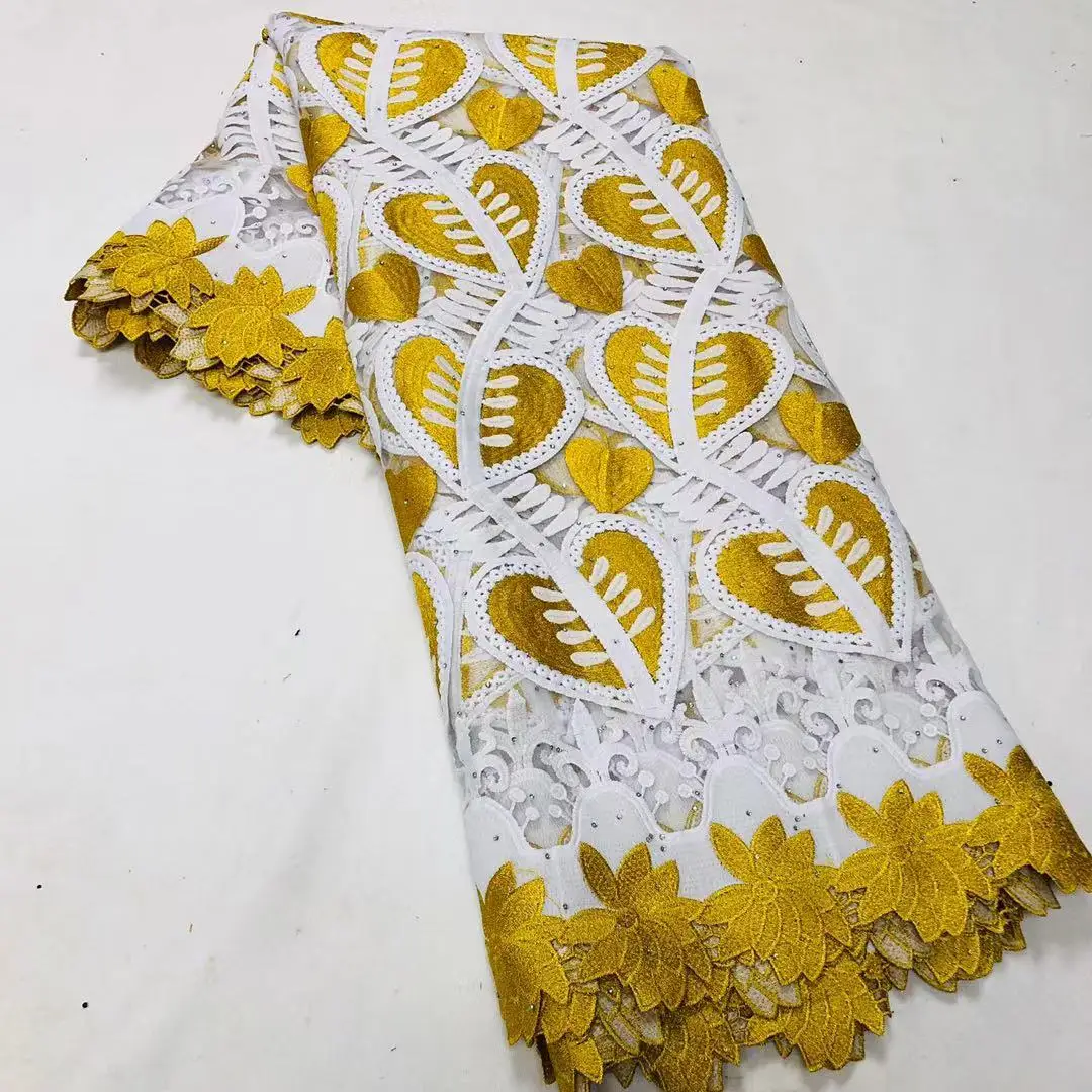 

5YARDS Nigerian Latest French Laces Fabric High Quality Tulle African Laces Fabric Wedding African French Tulle Lace