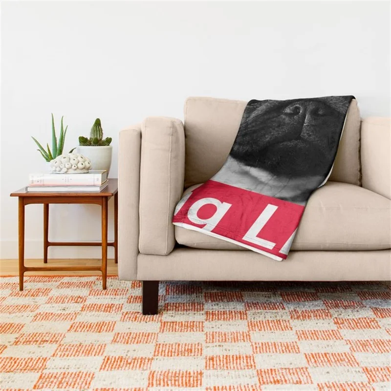 Пушистые покрывала из кораллового флиса PUG LIFE BOX для детей девочек | Дом и сад