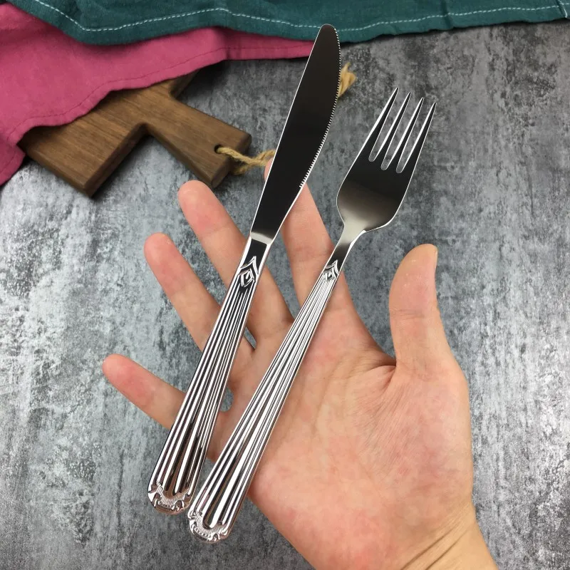 

Dinnerware Tableware Equipment Luxury Cutlery Set Kitchen Gadget Sets Accessories Reusable Spoon Utensilios Kitchen Tools