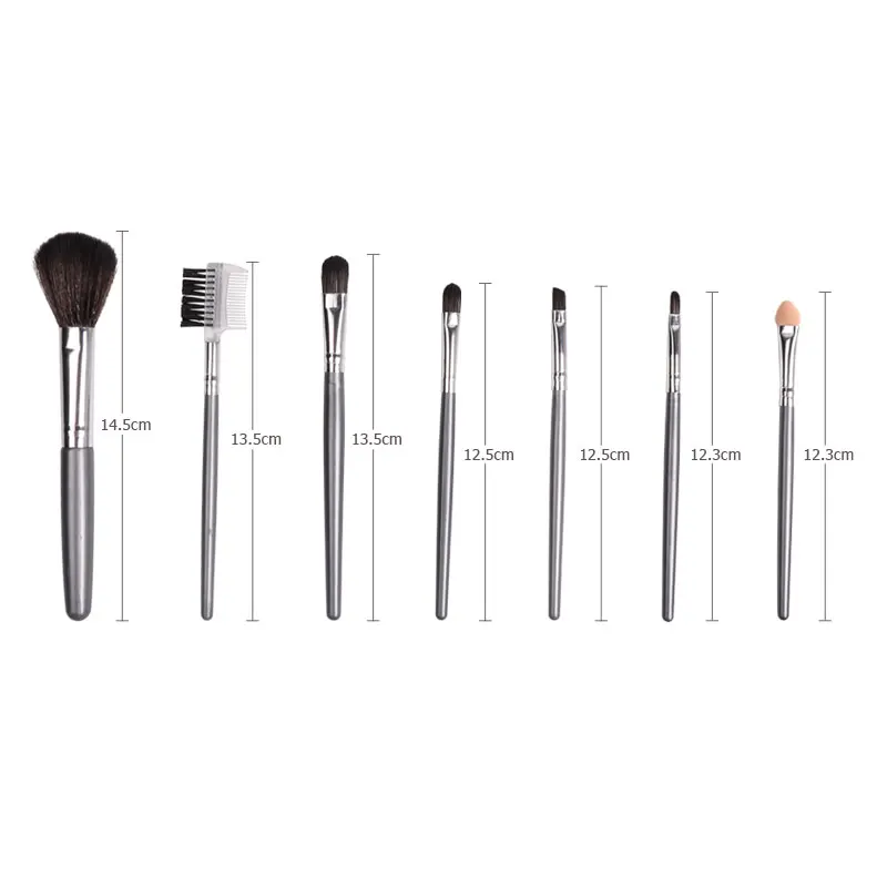 Dighealth 7pcs Makeup Brushes Set High Quality Cosmetics Brush Soft Synthetic Hair Blush Eye shadow Lips Beginner Make Up | Красота и