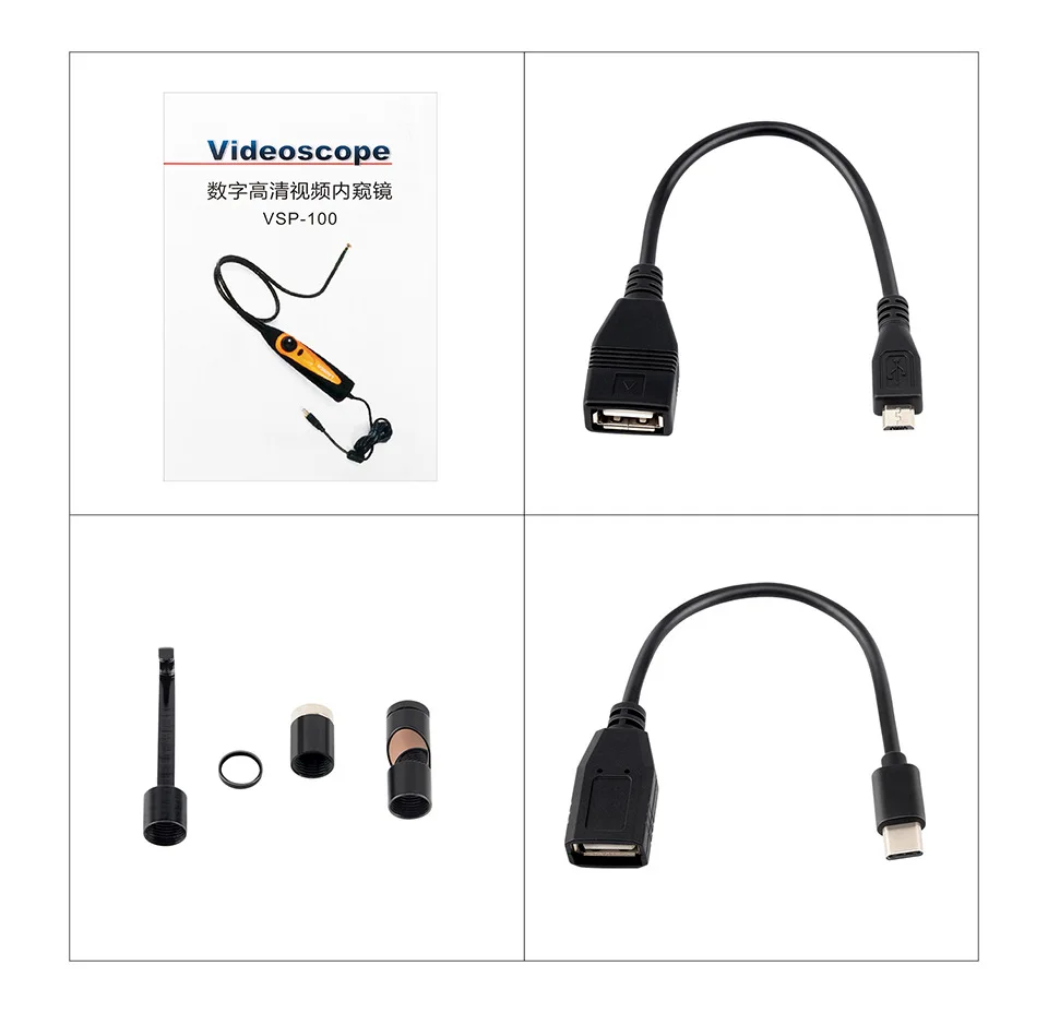 

Launch VSP-600 VSP-100 Inspection Camera Videoscope/Borescope with 7 mm USB For Viewing&Capturing Video&Images of Hard-to-reach