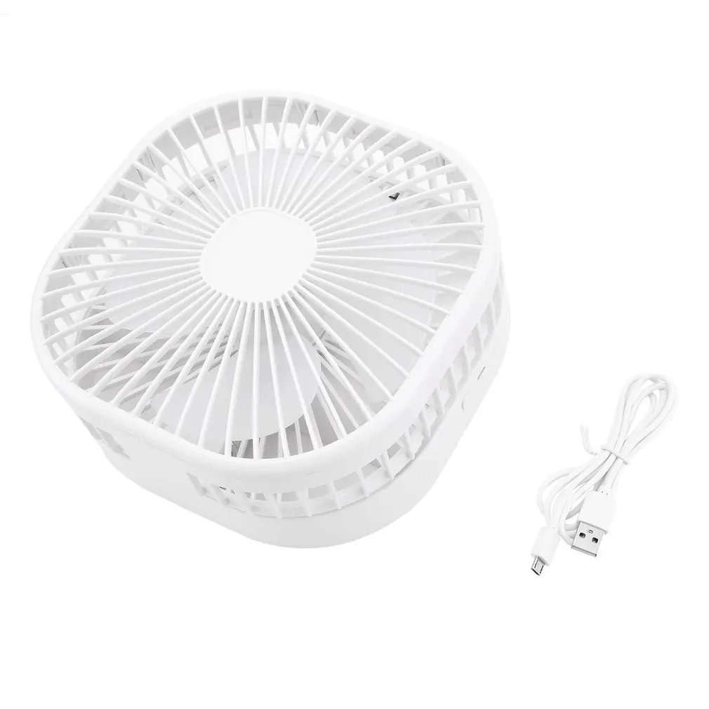 

USB Desk Fan Small Personal Desktop Table Fan with Strong Wind Quiet Operation Telescopic Foldable Mini Fan for Office Bedroom