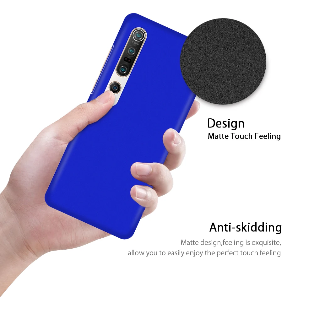 Матовый ПК Жесткий Чехол для Xiaomi Mi Note 10T 10 10i Ultra A3 A2 A1 6X 9T 8 SE Lite Pro 5G Ультратонкий