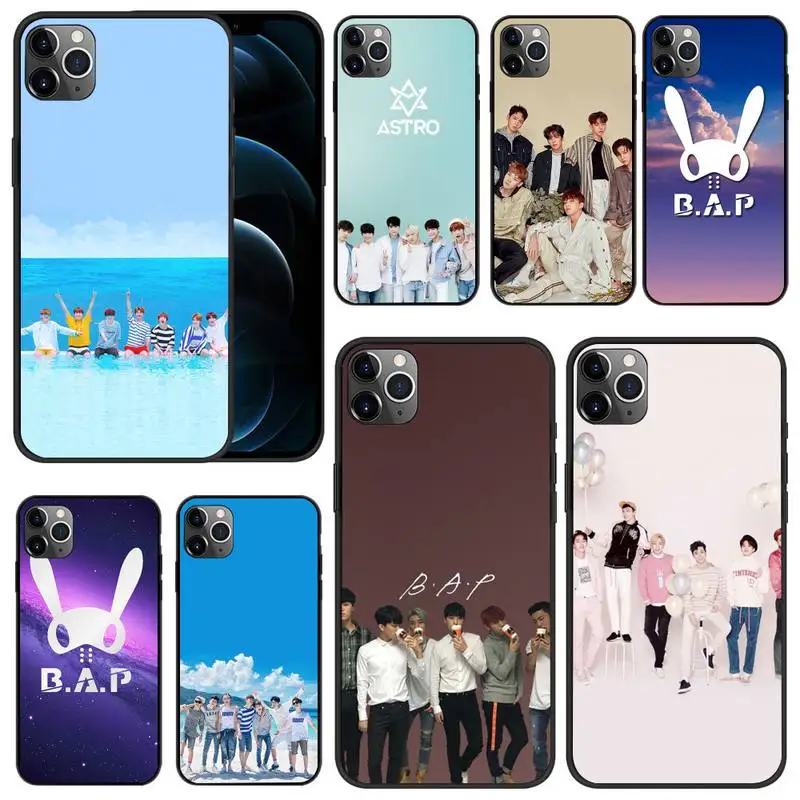 

Kpop Bap B.A.P Boys band Phone Case For iPhone 6 7 8 Plus 11 12 ProMax X XR XS SE Max Back Cover
