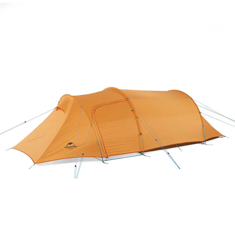 Naturehike Ultralight Opalus Tunnel Tent for 2~4 Persons 20D/210T Fabric Camping with Free Footprint NH17L001-L | Спорт и