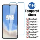 5Pcs Full Cover Tempered Glass On  For OnePlus 7 7T 8 8T Pro Screen Protector For OnePlus 6 6T 5 5T 3 3T Protective Glass Film
