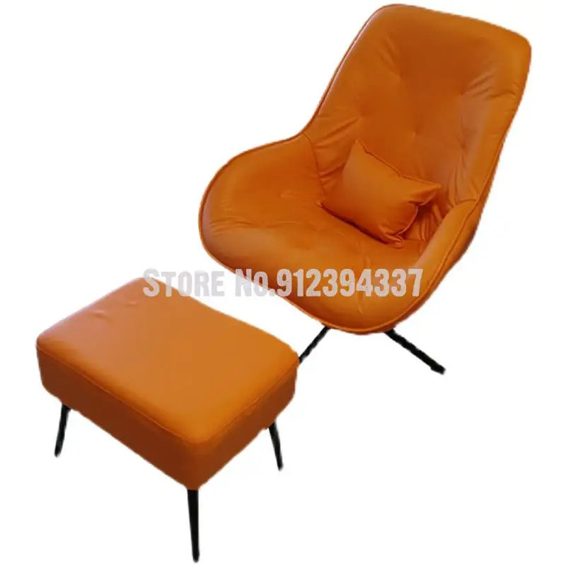 Кресло для отдыха в скандинавском стиле Одноместный стул спальни маленькое