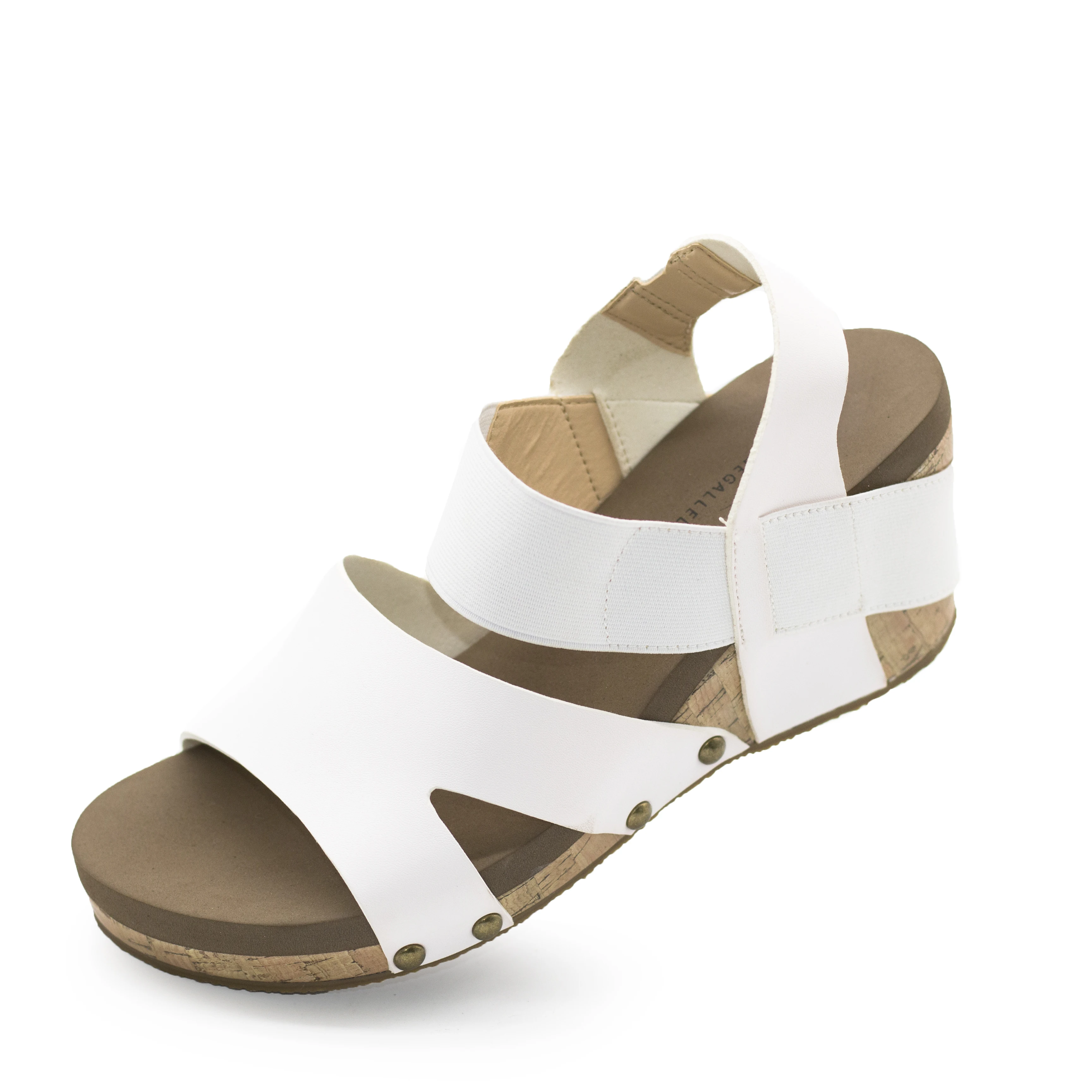 H9238-2 Ankle Strap Summer Beach Sandals Comfort Wedge Heeled Shoes for Women Comfortable Ladies Wedge Heel Sandals Girls