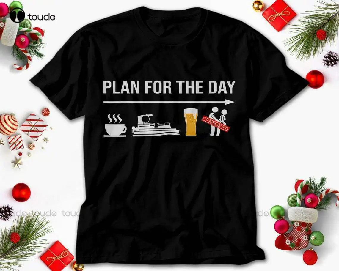 

Новый план на сегодняшний день, кофейный понтон, пиво, забавные мужские женские и мужские праздничные футболки S-5Xl аниме рубашки