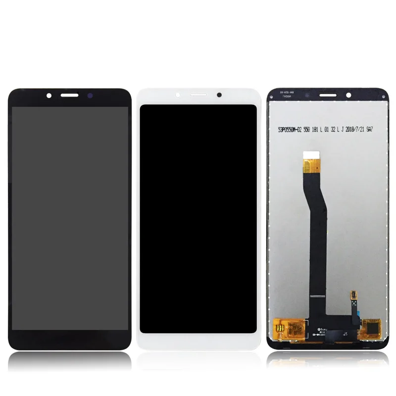 Черный/белый ЖК-дисплей с сенсорным экраном и дигитайзером для xiaomi Redmi 6A/6 рамкой
