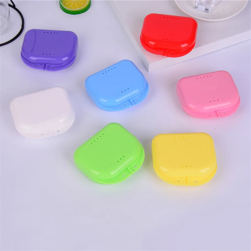 

Cleaner Levert DropshipDenture Bath Storage Box Case Dental False Teeth Appliance Container Storage Boxes Dentures