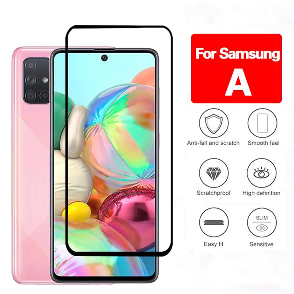 Закаленное стекло для Samsung Galaxy A10 A20 A30 A40 A50 A40S A70 A51 A71 M10 защитная пленка экрана из