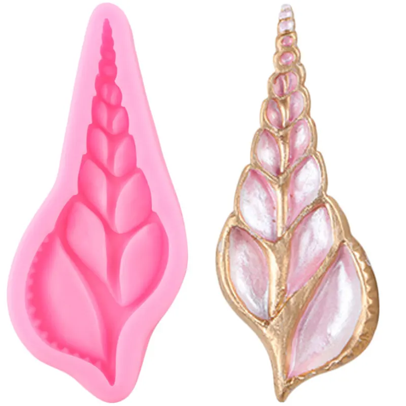 3D силиконовая форма в виде ракушки сделай сам детский день рождения для кекса