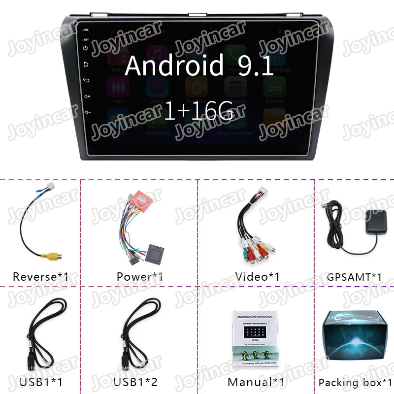 Автомагнитола 2 din на Android 9 1 с сенсорным экраном дюймов мультимедийный плеер для