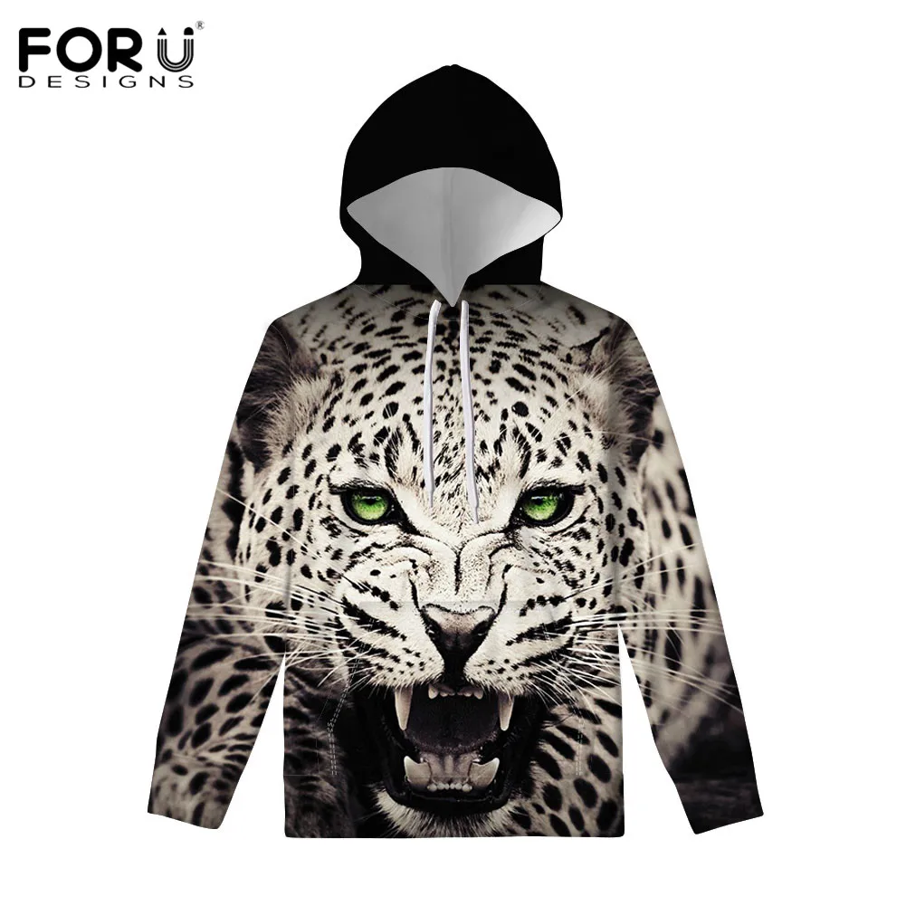 FORUDESIGNS/3D толстовки; Креативная одежда с принтом тигра и волка в стиле Харадзюку; мужской повседневный спортивный костюм; сезон осень-зима; Poleron Hombre; спортивная одежда - Цвет: Золотой