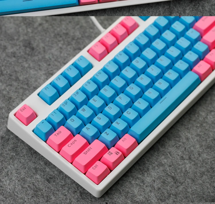 1 комплект ANSI 104 87 Механическая клавиатура PBT с подсветкой ключ колпачок для MX переключатели полупрозрачный ключ крышка s Для EVA Sunshine Dolch queen