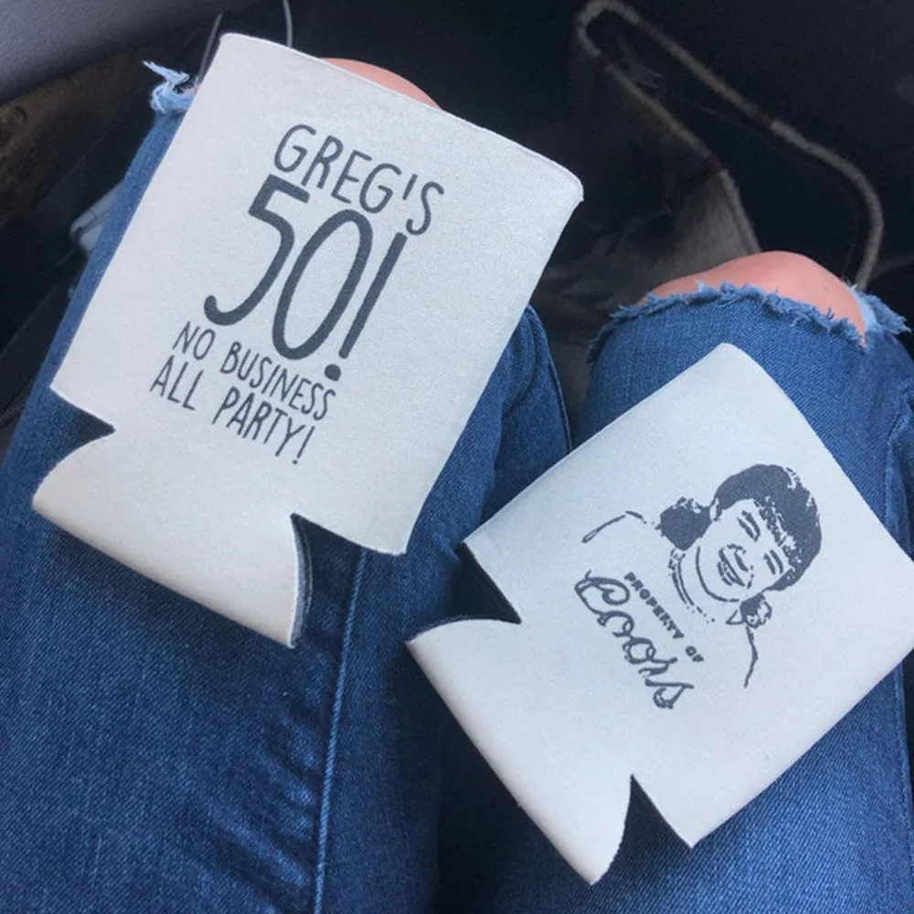 Персонализированные контейнеры для пива с рисунком на день рождения | Багаж и