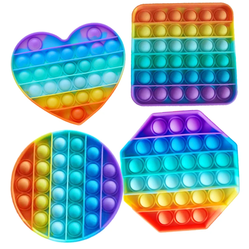 

Push Bubble Fidget Toy Sensory Autism Special Needs Games For Children Adult Decompression Toy Infinity Magic Anti Stress Toys