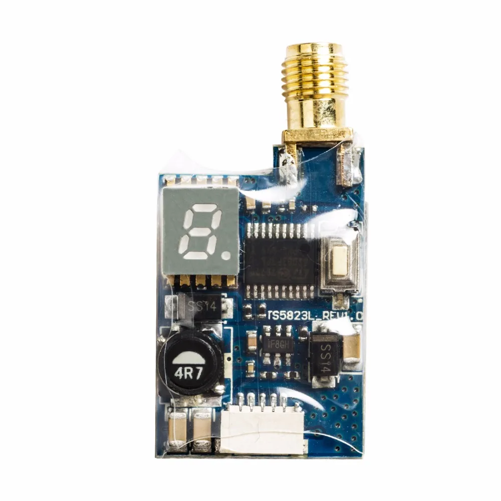 AKK TS5823L 5 8G 200MW 40Ch Мини AV Передатчик для FPV дрона|av transmitter|transmitter for dronemini transmitter |
