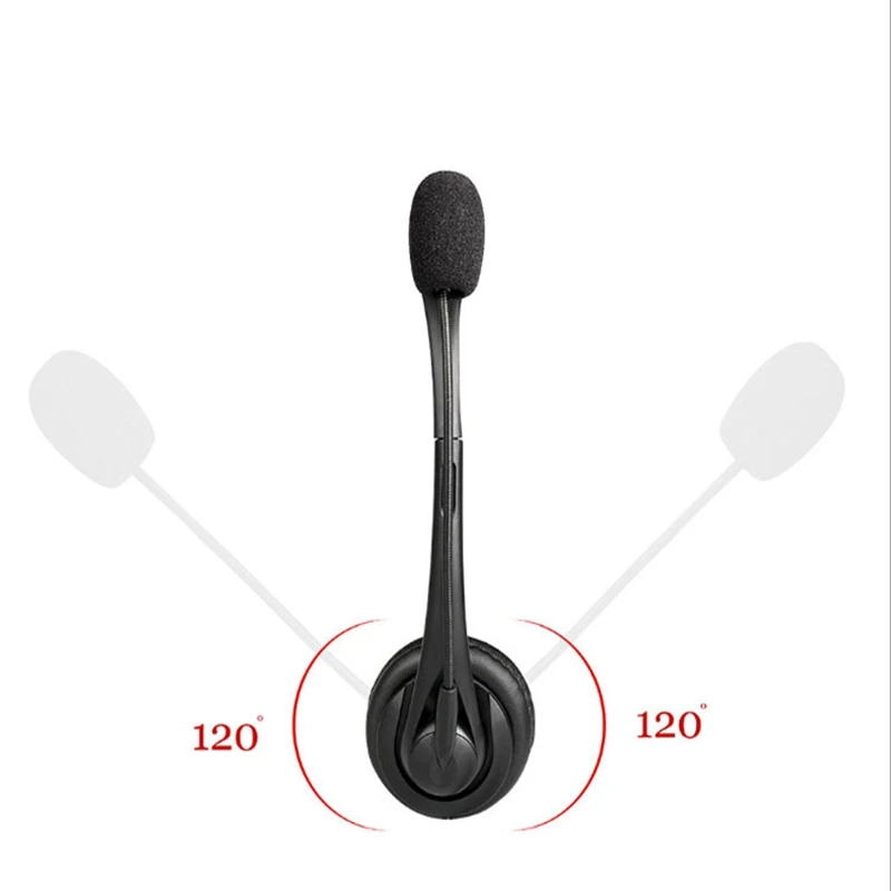 USB телефонная/Компьютерная гарнитура с микрофоном шумоподавлением и регулятором