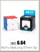 Qiyi Neo Cube 2x2 волшебный куб 2 на 2 куб 50 мм скоростная карманная наклейка Головоломка Куб профессиональные Развивающие игрушки для детей